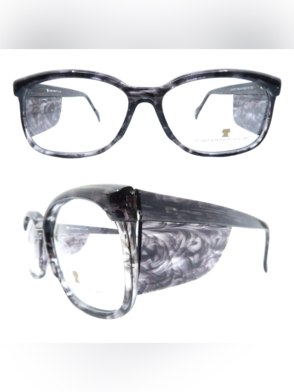 Vintage Neostyle Eyeglasses With Side Shields , Made in Germany,‎ Unworn ,Unisex